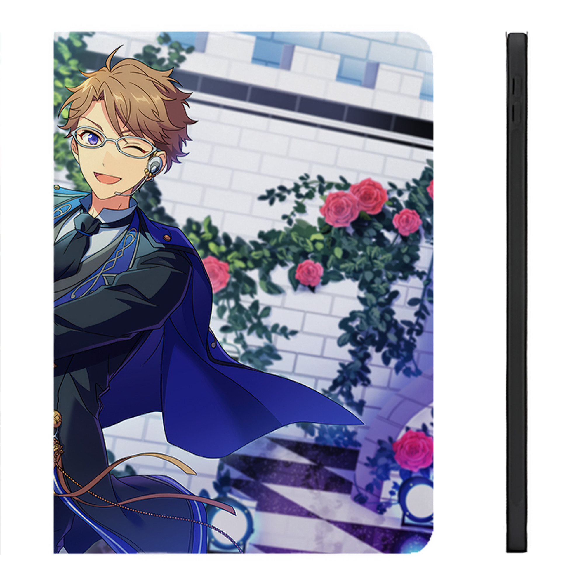 （画像用） あんさんぶるスターズ! Ensemble Stars IPadケース ペンホルダー付き ブックスタイルデザイン